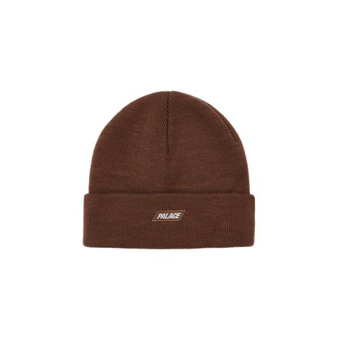 Palace FONT BEANIE CAKED BROWN - Colorway