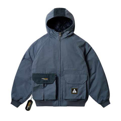 Palace CORDURA DUCK CANVAS JACKET BLUE - Colorway