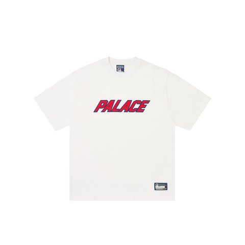 Palace ATHLETIC LOGO T-SHIRT WHITE - Colorway