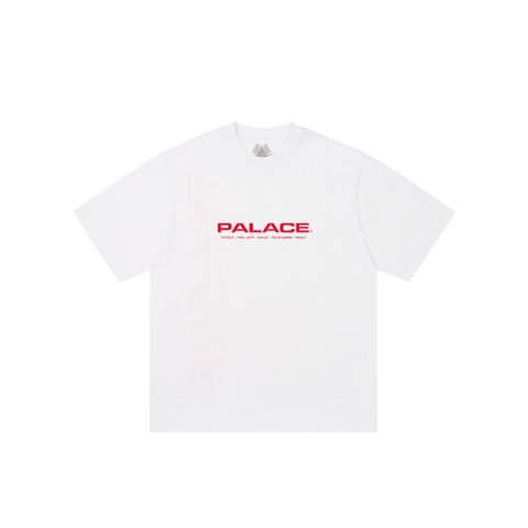 Palace P BITZ T-SHIRT WHITE - Colorway