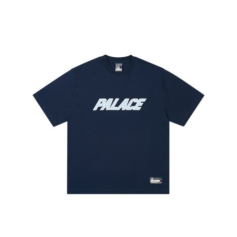 Palace ATHLETIC LOGO T-SHIRT NAVY - Colorway