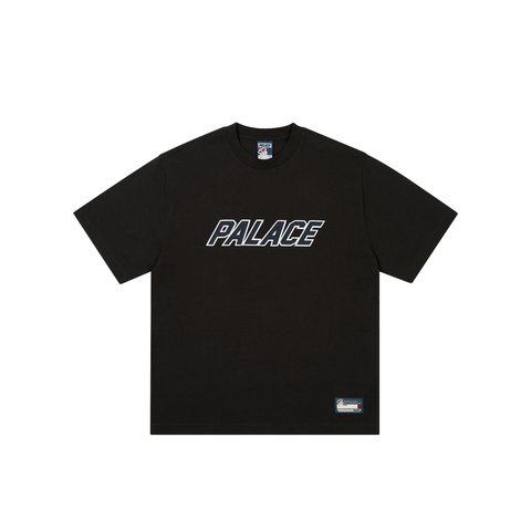 Palace ATHLETIC LOGO T-SHIRT BLACK - Colorway