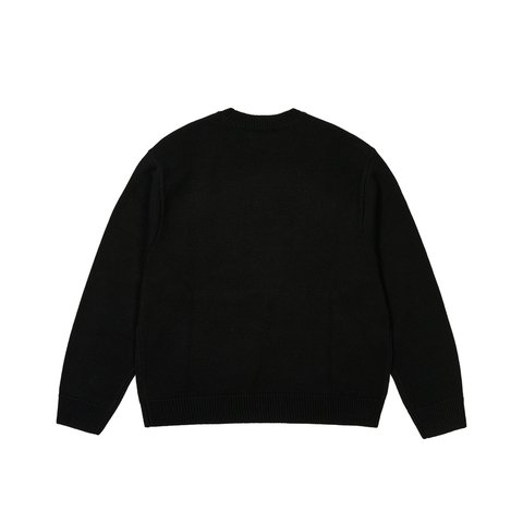 Palace GRAPE KNIT BLACK - Colorway