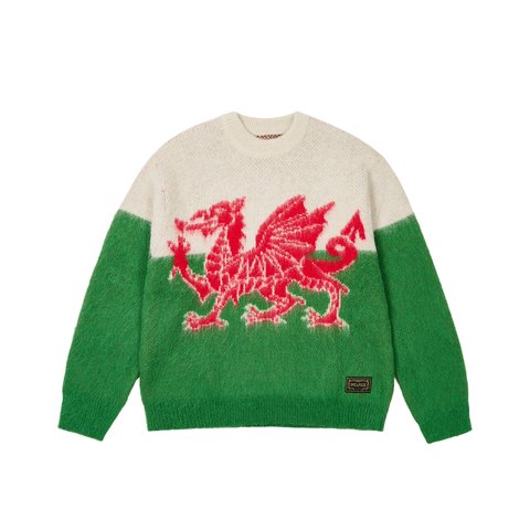 Palace HAIRY FLAG KNIT WALES - Colorway