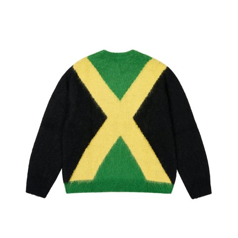 Palace HAIRY FLAG KNIT JAMAICA - Colorway