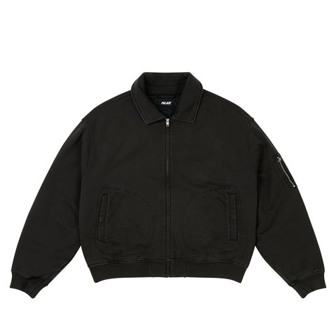 Palace HEAVY BOMBER JACKET BLACK - Colorway