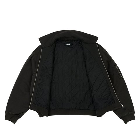 Palace HEAVY BOMBER JACKET BLACK - Colorway