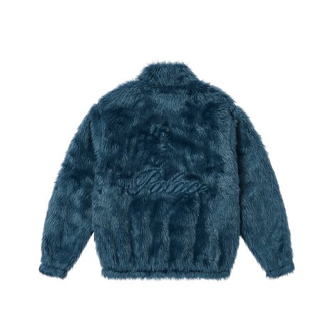 Palace FURRY ZIP FUNNEL NAVY - Colorway