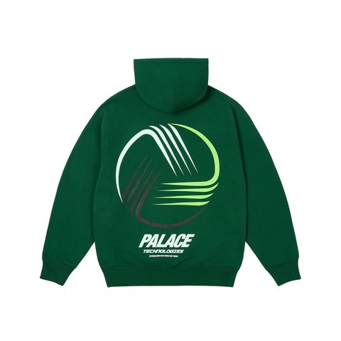 Palace PALACE TECHNOLOGIES HOOD RACEY GREEN - Colorway