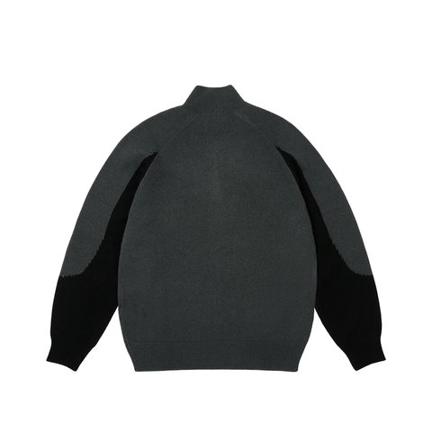 Palace TRIAL 1/4 ZIP KNIT BLACK - Colorway