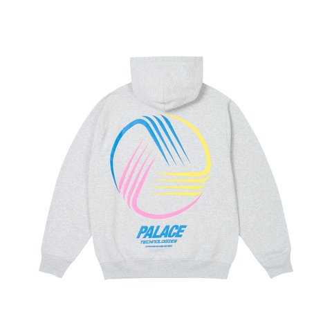 Palace PALACE TECHNOLOGIES HOOD GREY MARL - Colorway