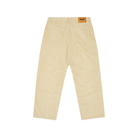 Palace P90 BAGGY CORD TROUSER STONE - Colorway
