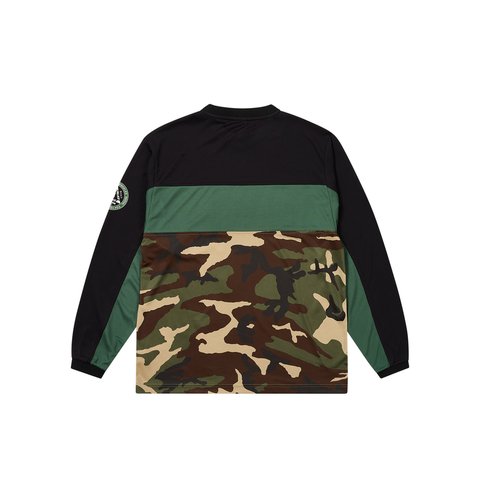 Palace HI YA LONGSLEEVE WOODLAND CAMO - Colorway