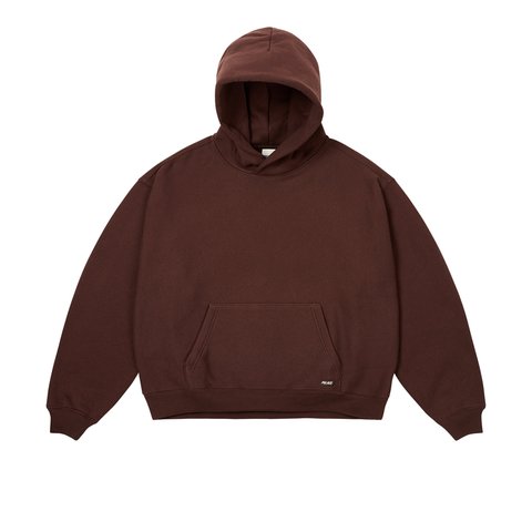 Palace UNISEX HOOD DARK BROWN - Colorway