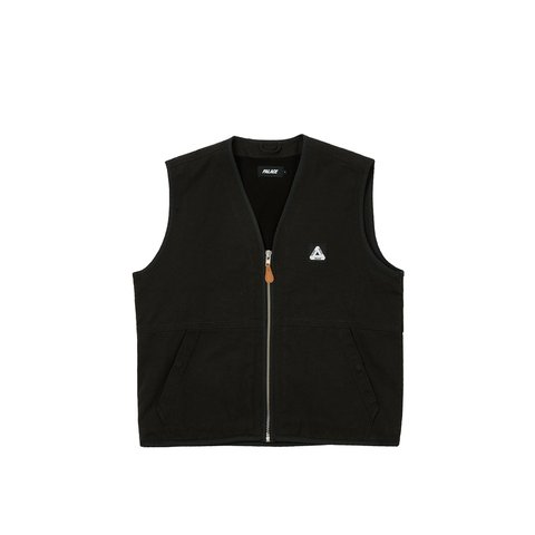 Palace UTILITY VEST BLACK - Colorway