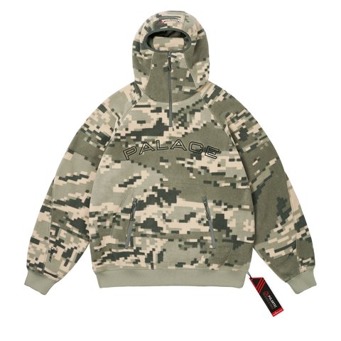 Palace POLARTEC SHADOW HOOD TIGER DIGI CAMO - Colorway