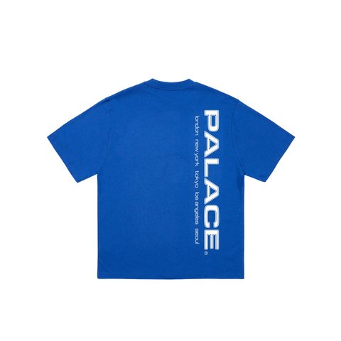 Palace P BITZ T-SHIRT BLUE BERRY - Colorway