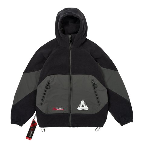 Palace POLARTEC 200 JACKET BLACK - Colorway