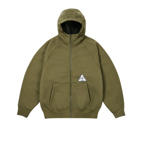 Palace THERMAL BONDED CAP HOOD OLIVE - Colorway