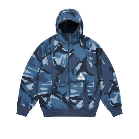 Palace THERMAL BONDED CAP HOOD BLUE DPM - Colorway