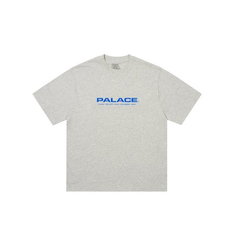 Palace P BITZ T-SHIRT GREY MARL - Colorway