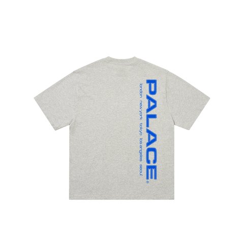 Palace P BITZ T-SHIRT GREY MARL - Colorway