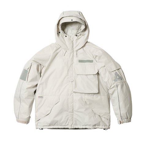 Palace PCWCS HOODED JACKET ICE GREY - Colorway