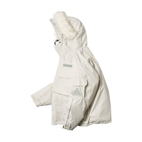 Palace PCWCS HOODED JACKET ICE GREY - Colorway