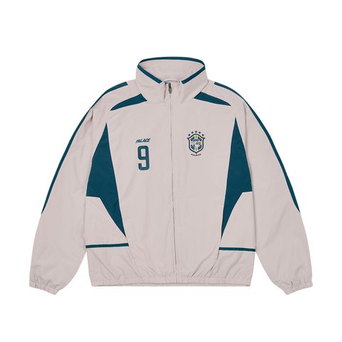 Palace PRO TEAM 02 SHELL JACKET LIGHT GREY - Colorway