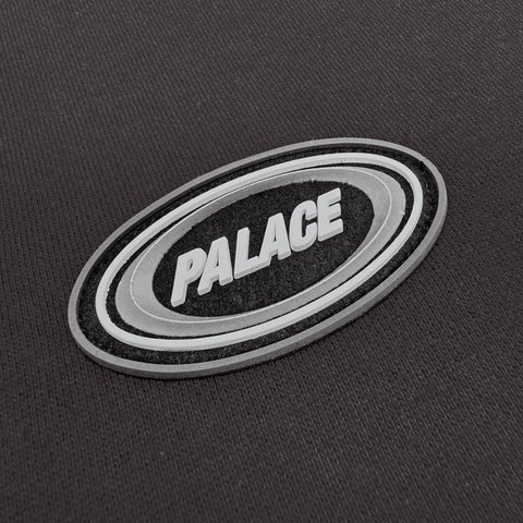 Palace RUN IT HOOD BLACK - Colorway