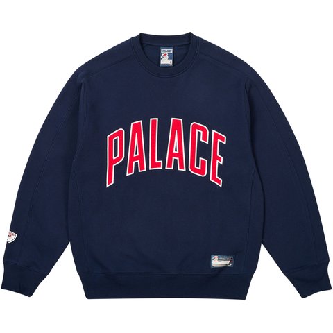 Palace ATHLETIC CREW NAVY - €128.00