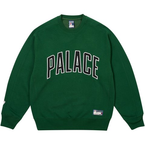 Palace ATHLETIC CREW RACEY GREEN - €128.00