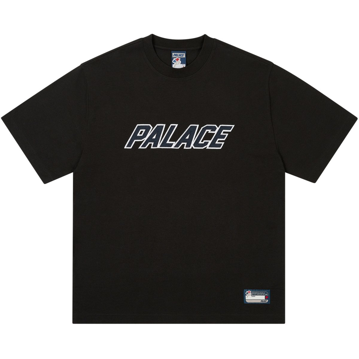 ATHLETIC LOGO T-SHIRT BLACK