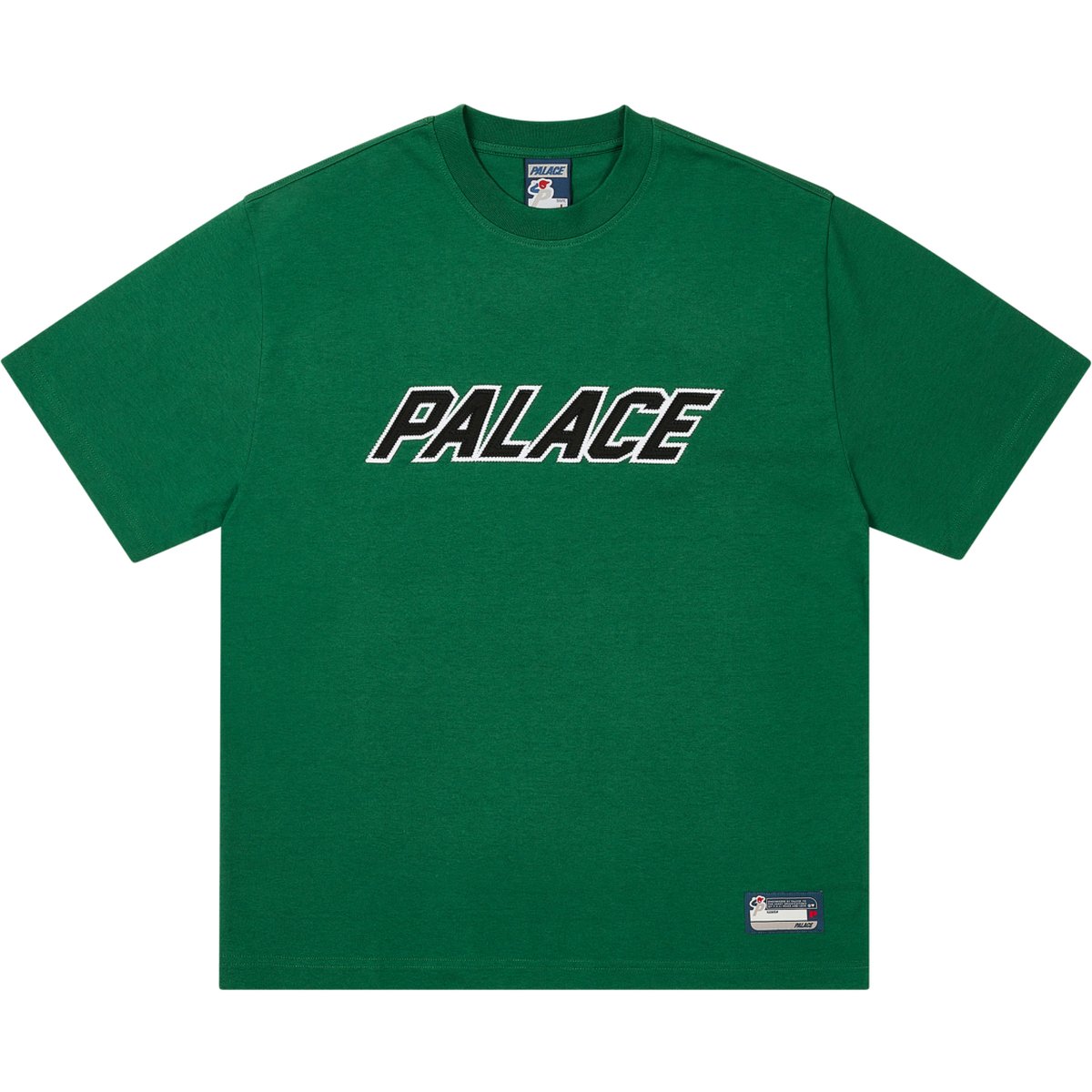 ATHLETIC LOGO T-SHIRT RACEY GREEN