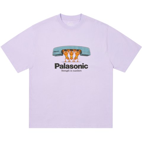 Palace BELL MAN T-SHIRT PASTEL PURPLE - $48.00