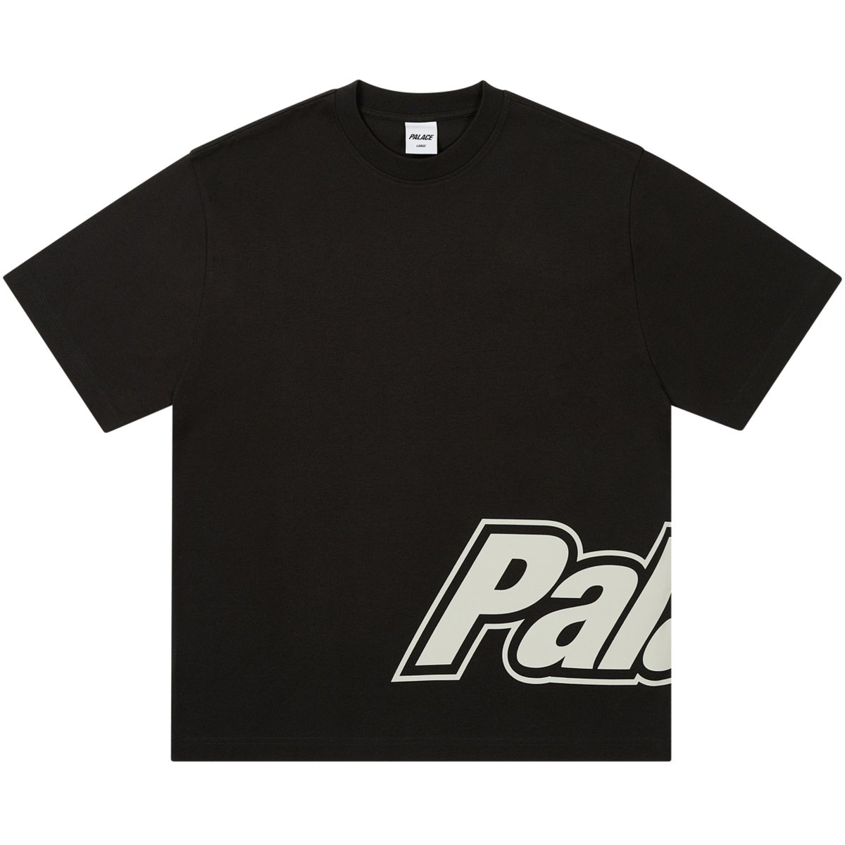 BORDER LOGO T-SHIRT BLACK
