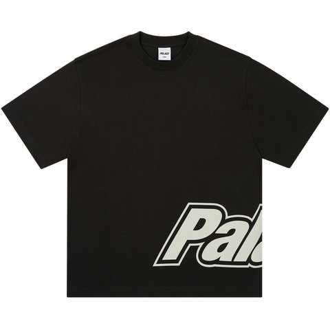 Palace BORDER LOGO T-SHIRT BLACK - $68.00