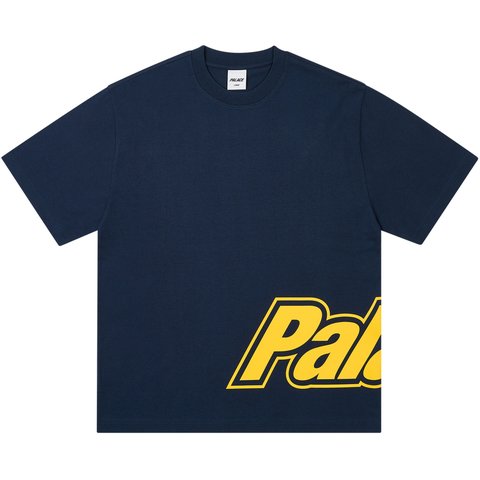 BORDER LOGO T-SHIRT NAVY