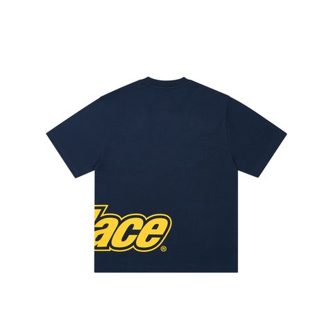 BORDER LOGO T-SHIRT NAVY