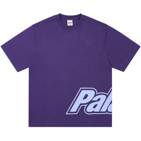 BORDER LOGO T-SHIRT PURP