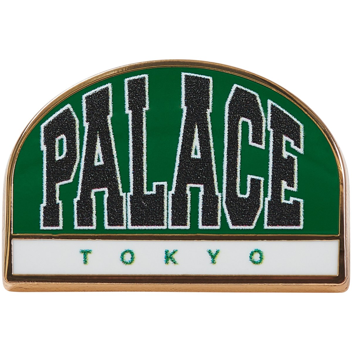 BREAKOUT PIN BADGE GREEN / WHITE