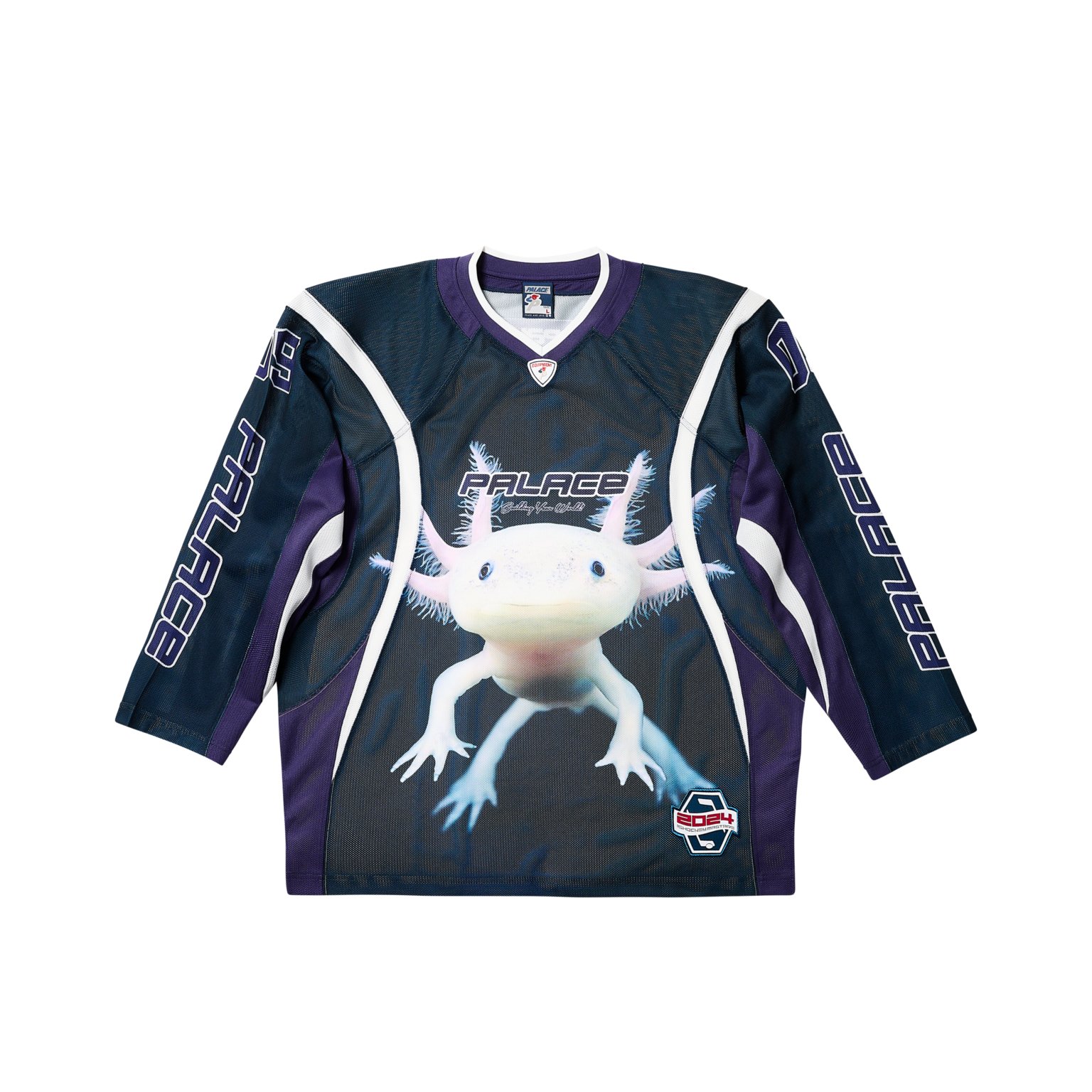 BUILDING YOUR WORLD HOCKEY JERSEY PURPLE - PalaceCommunity