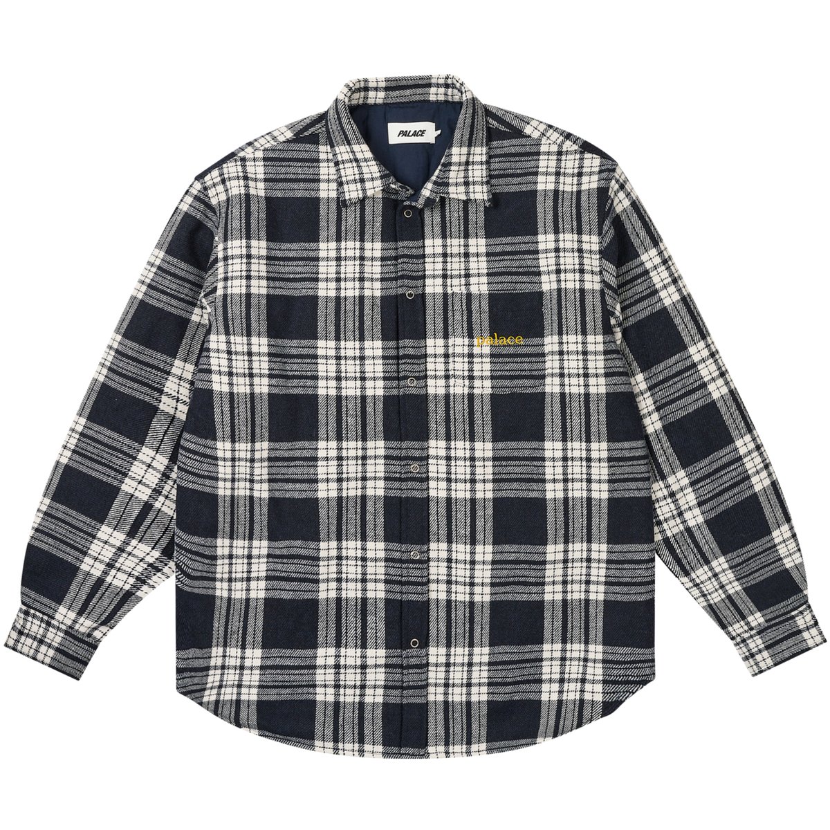 CHECK INSULATED SHIRT NAVY
