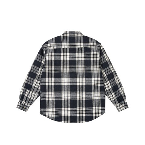 Palace CHECK INSULATED SHIRT NAVY - Colorway