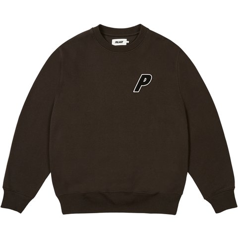 Palace CHENILLE TRI-FERG CREW BLACK - €128.00