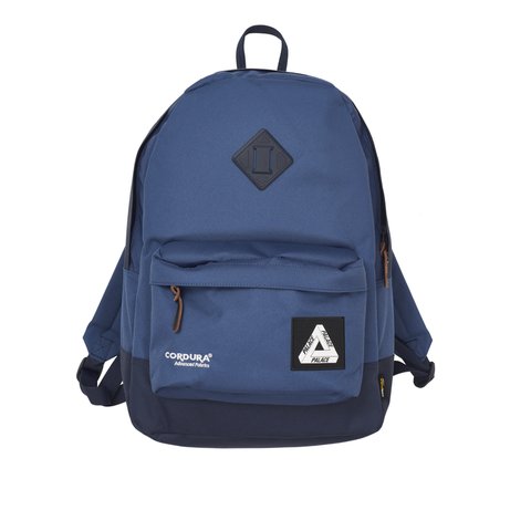 Palace CORDURA DUCK CANVAS BACKPACK BLUE / NAVY - Colorway