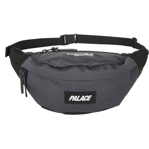 Palace CORDURA DUCK CANVAS CROSS BODY BAG CARBON / BLACK - $88.00