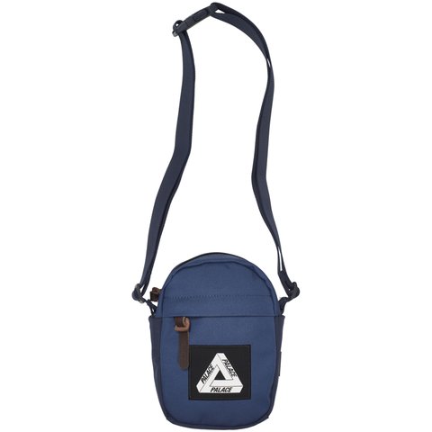 Palace CORDURA DUCK CANVAS SHOT BAG BLUE / NAVY - $68.00