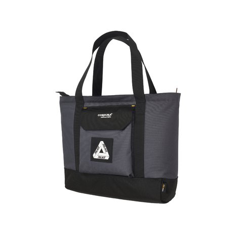 Palace CORDURA DUCK CANVAS SHOULDER BAG CARBON / BLACK - Colorway