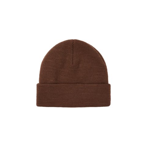 Palace FONT BEANIE CAKED BROWN - Colorway